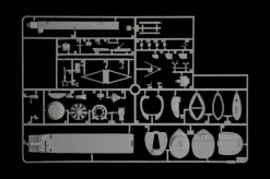 Italeri 1/48 Piasecki H-21C Flying Banana GunShip Model Kit