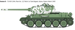 Italeri 1/35 T-34/85 Zavod 112
