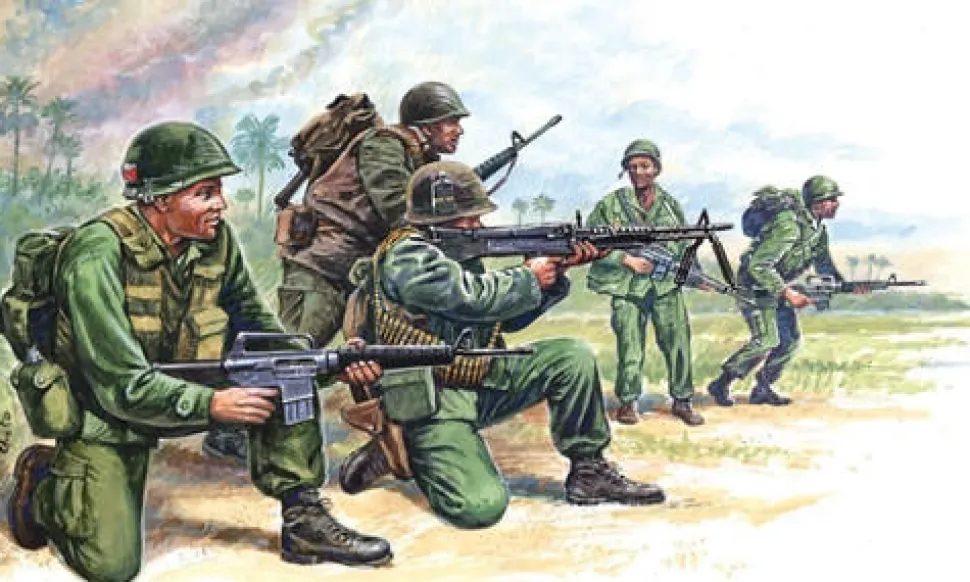 Italeri 1/72 Vietnam War American Special Forces