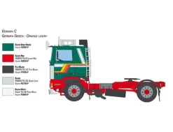 Italeri 1/24 Volvo F12 Intercooler Low Roof Model