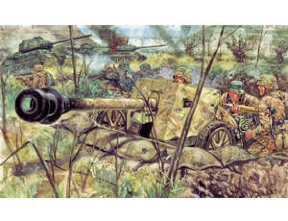 Italeri 1/72 WWII German Pak 40 ATG