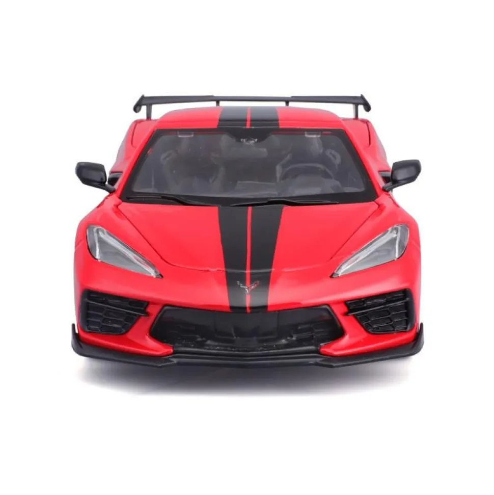Maisto 1/24 Corvette Stingray Coupe High Wing 2020 Diecast Model