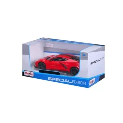 Maisto 1/24 Corvette Stingray Coupe High Wing 2020 Diecast Model