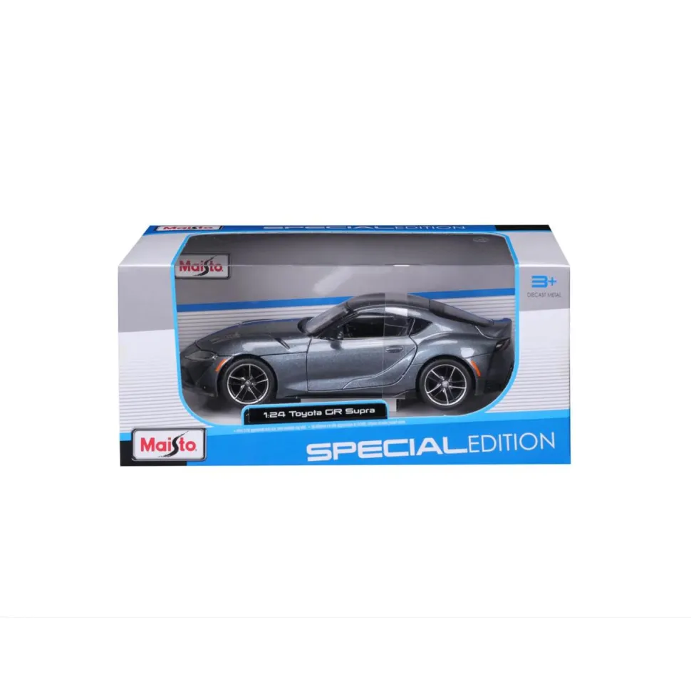 Maisto 1/24 Toyota GR Supra Grey Diecast Model