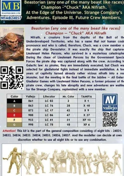 Master Box 1/24 At the Edge of the Universe - Episode 3 - Beastorian Champion