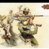 Master Box 1/35 Battles in North Africa Kit 1 Model Figures