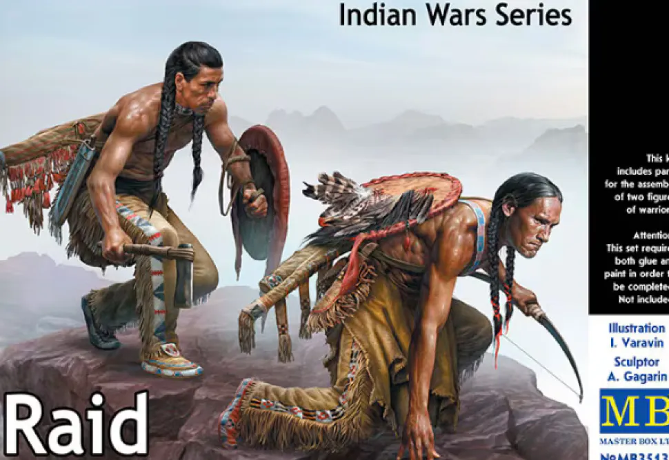 Master Box 1/35 Indian Wars Series - Raid