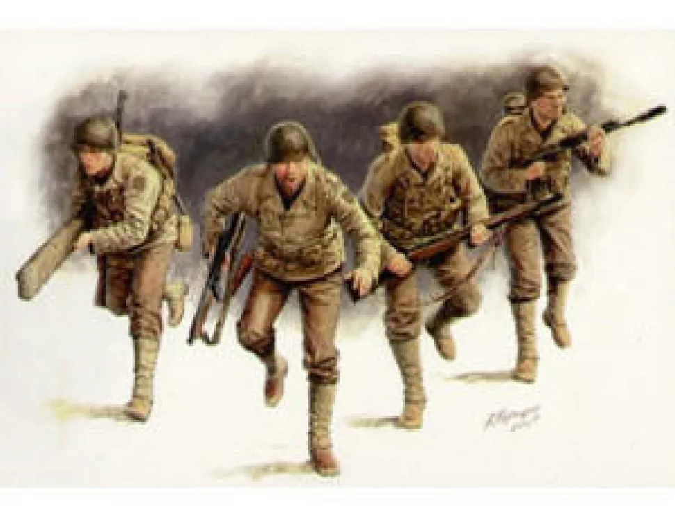 Master Box 1/35 US Rangers D Day 6th June 1944