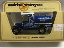 Matchbox Models of Yesteryear 1/35 1912 Ford Model T Express Dairy Tanker Truck (Y-3) Diecast Model