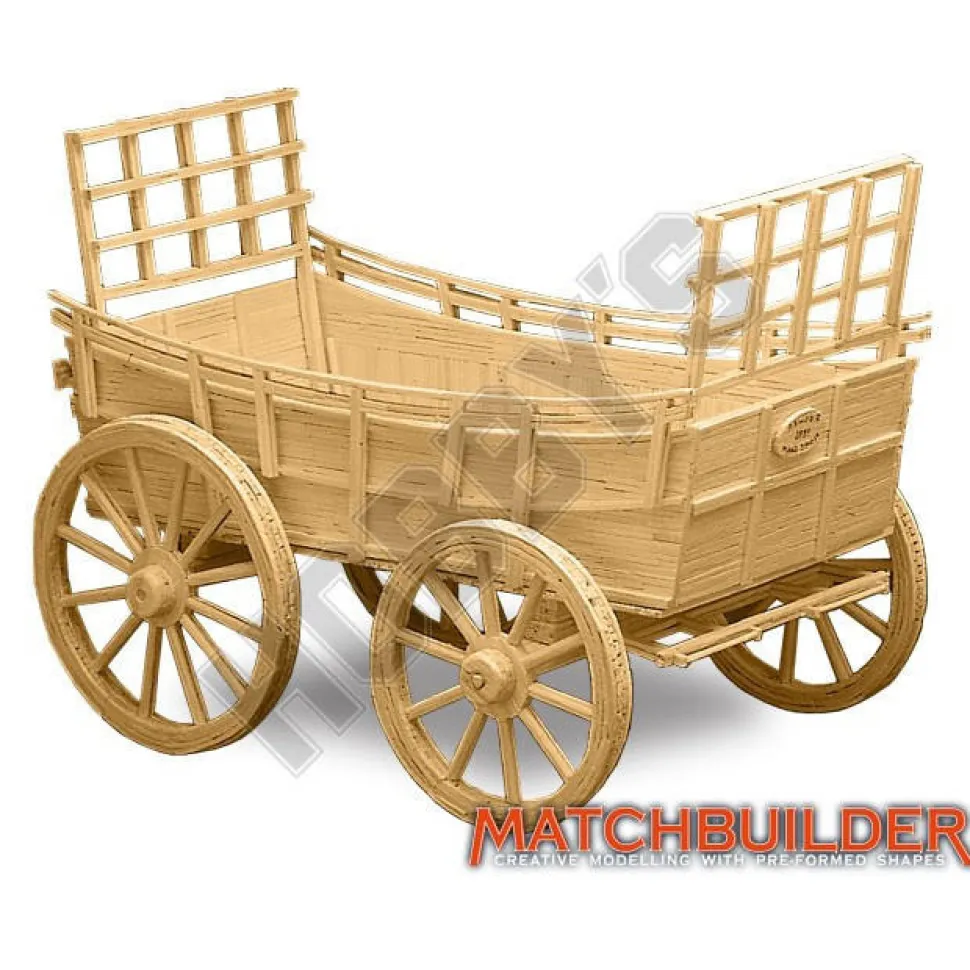 Matchbuilder Hay Wain Matchstick Model
