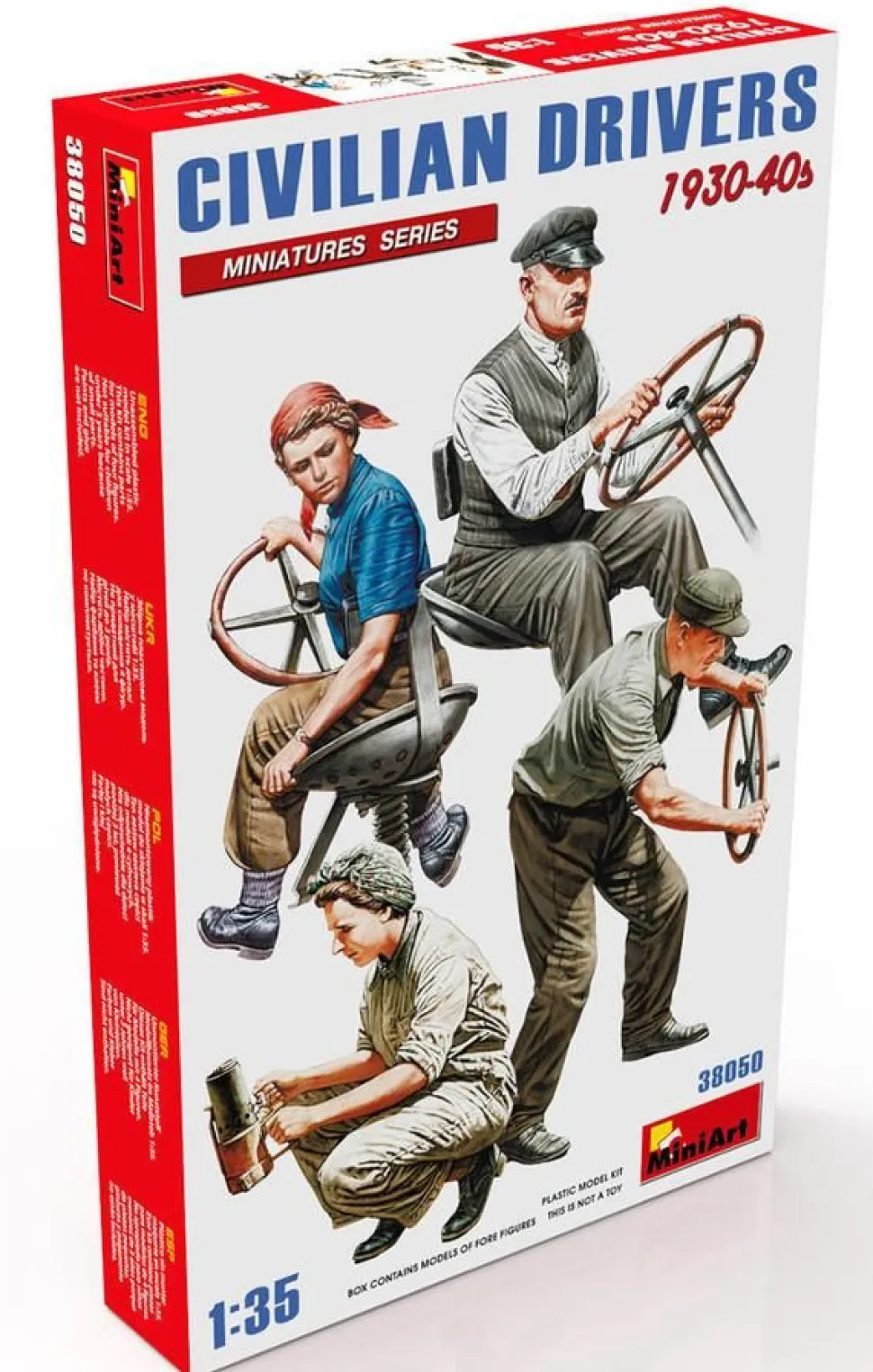 MiniArt 1/35 Civillian Drivers 1930s-40s
