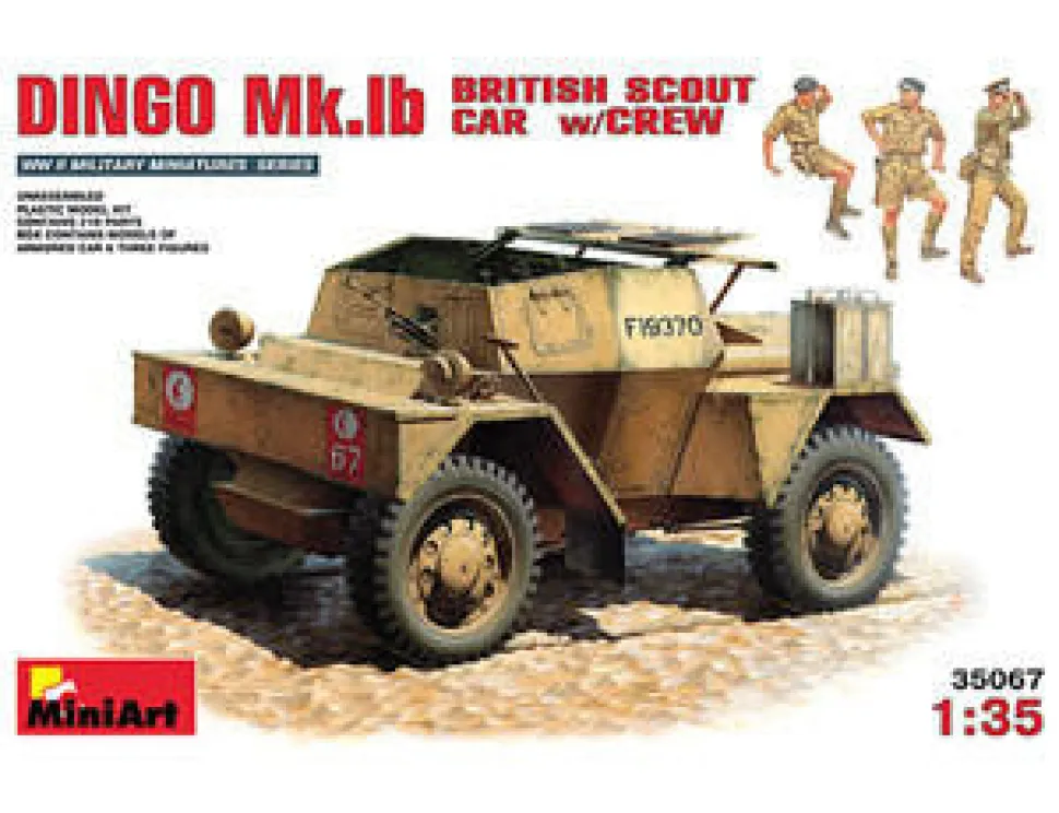MiniArt 1/35 Dingo Mk.Ib with Crew