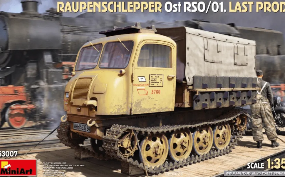 MiniArt 1/35 Raupenschlepper OST RSO/01 Last Production