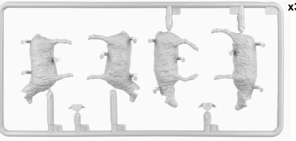 MiniArt 1/35 Sheep Model Figures