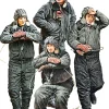 MiniArt 1/35 Soviet Tank Crew Winter Uniforms 1970s-1980s Model Figures