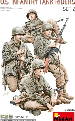 MiniArt 1/35 US Infantry Tank Riders Set 2