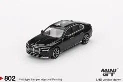 Mini GT 1/64 BMW i7 xDrive60 Black Sapphire