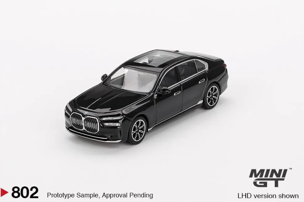 Mini GT 1/64 BMW i7 xDrive60 Black Sapphire