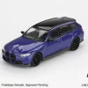 Mini GT 1/64 BMW M3 Competition Touring Portimao Blue Metallic (RHD)