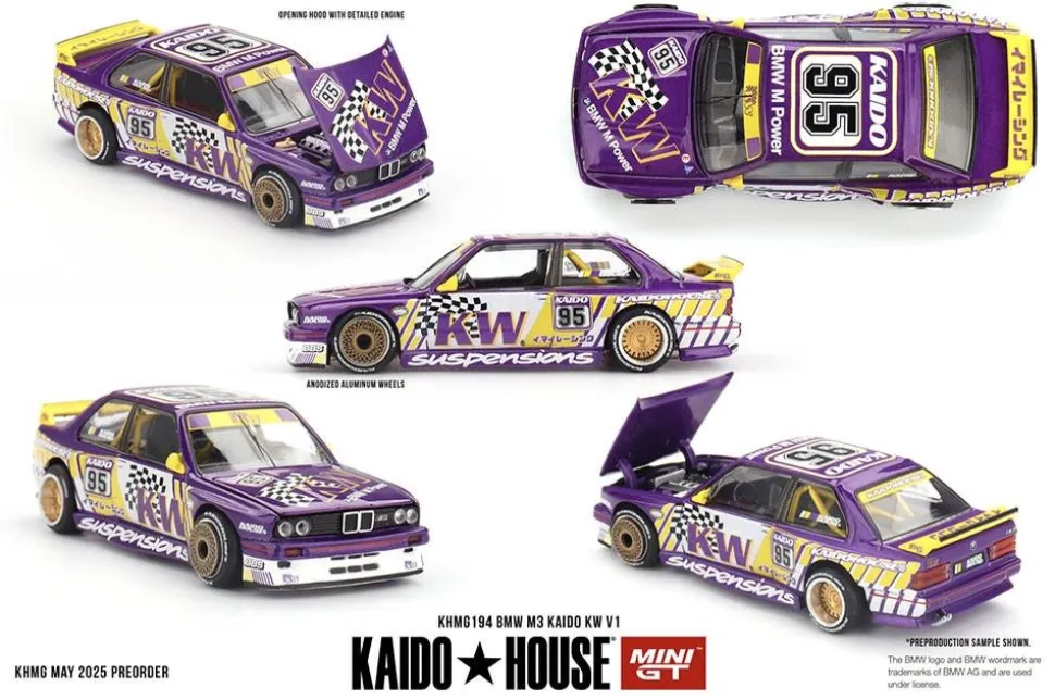 Mini GT 1/64 BMW M3 Kaido Works V1