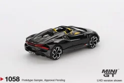Mini GT 1/64 Bugatti W16 Mistral Black