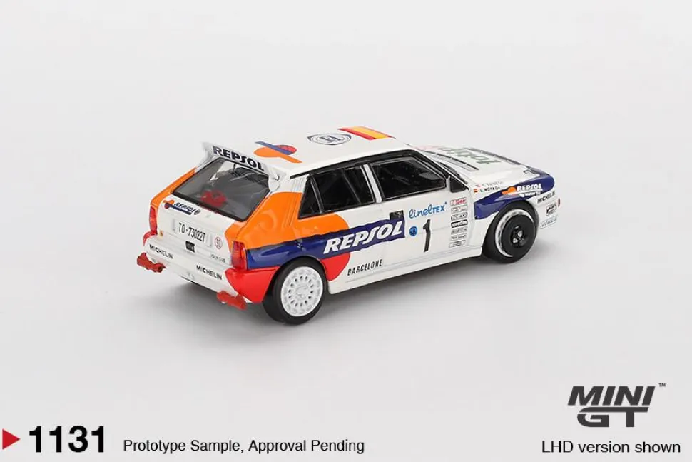 Mini GT 1/64 Lancia Delta HF Integrale Evoluzione #1 1993 Rallye Monte-Carlo