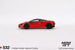 Mini GT 1/64 Mclaren Artura Vermillion Red 2023 (RHD)