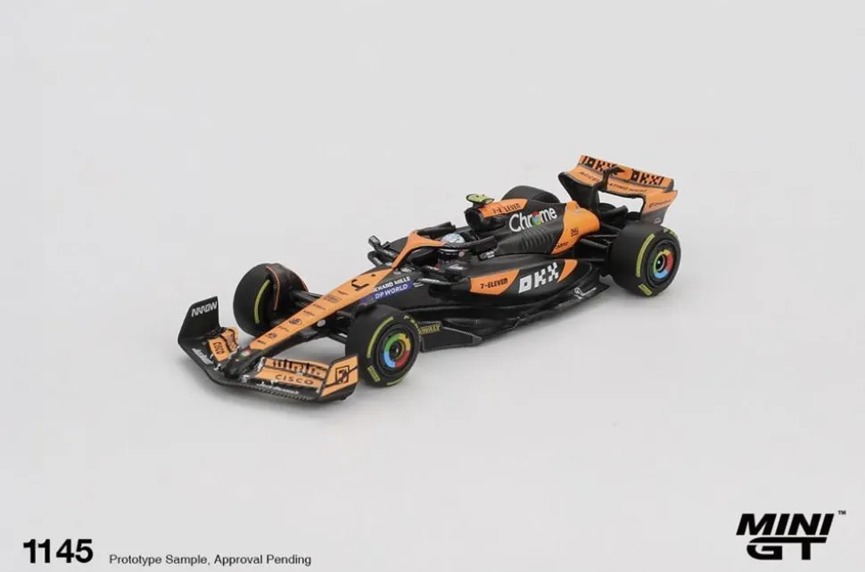 Mini GT 1/64 McLaren McL38 No.4 Lando Norris 2024 F1 2024 Hungarian GP 2nd Place