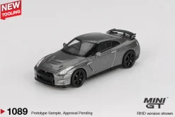 Mini GT 1/64 Nissan GT-R 2013 Dark Metal Gray (NISMO R35 CRS Version)