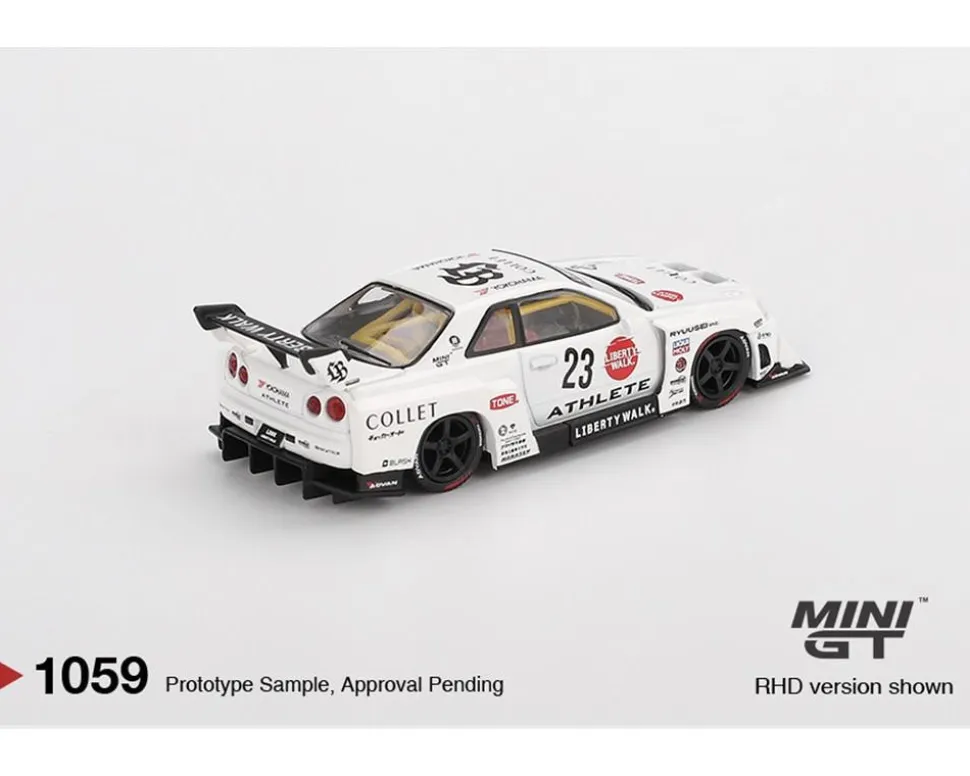 Mini GT 1/64 Nissan LB-ER34 Super Silhouette