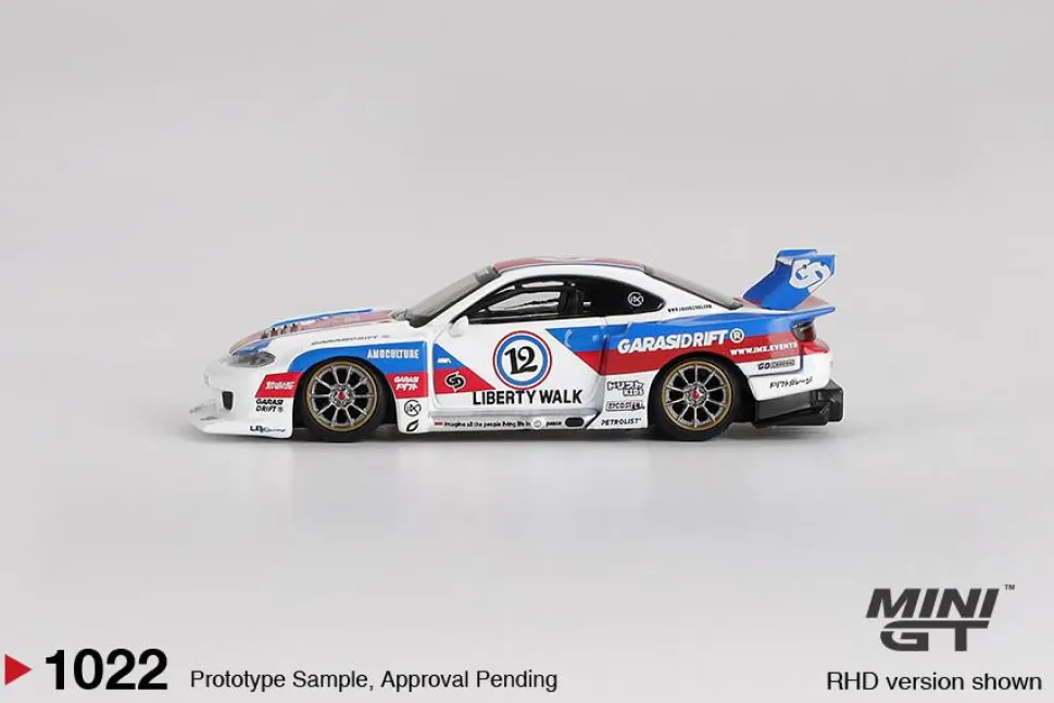 Mini GT 1/64 Nissan LB-Super Silhouette S15 SILVIA GARASIDRIFT x LBWK 2025