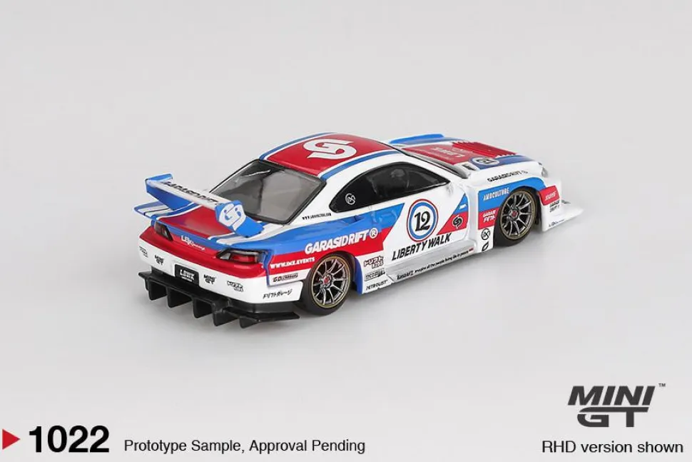Mini GT 1/64 Nissan LB-Super Silhouette S15 SILVIA GARASIDRIFT x LBWK 2025