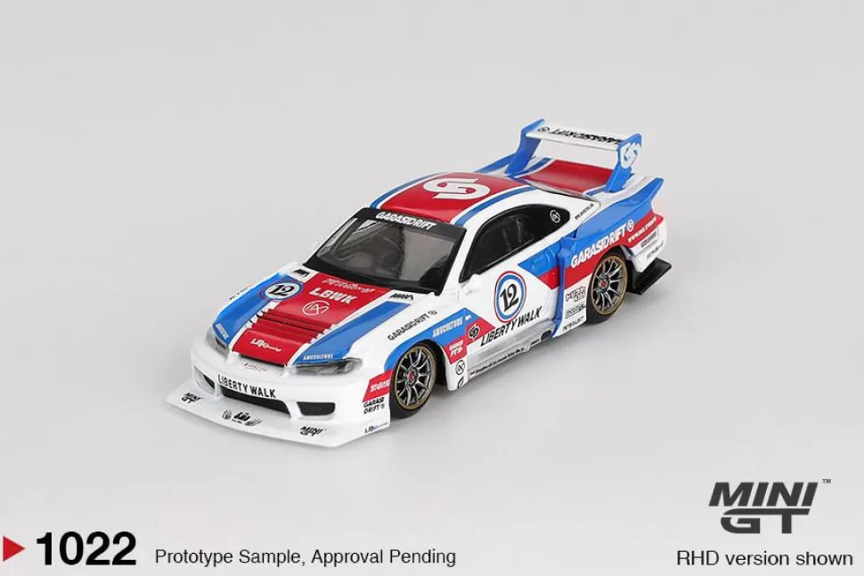 Mini GT 1/64 Nissan LB-Super Silhouette S15 SILVIA GARASIDRIFT x LBWK 2025