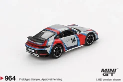 Mini GT 1/64 Porsche 911 Dakar Ice Grey Metallic 