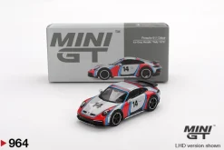 Mini GT 1/64 Porsche 911 Dakar Ice Grey Metallic 