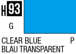 Mr Hobby Aqueous Hobby Colour 10ml 093 Clear Blue Acrylic Paint