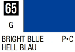 Mr Hobby Mr Colour 10ml 065 Bright Blue Gloss Acrylic Paint