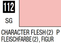 Mr Hobby Mr Colour 10ml 112 Character Flesh 2 Semi Gloss Acrylic Paint