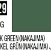 Mr Hobby Mr Colour 10ml 129 Dark Green Nakajima Semi Gloss Acrylic Paint