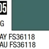 Mr Hobby Mr Colour 10ml 305 Gray FS36118 Semi Gloss Acrylic Paint