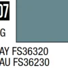 Mr Hobby Mr Colour 10ml 307 Gray FS36320 Semi Gloss Acrylic Paint