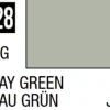 Mr Hobby Mr Colour 10ml 128 Gray Green Semi Gloss Acrylic Paint