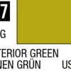 Mr Hobby Mr Colour 10ml 027 Interior Green Semi Gloss Acrylic Paint