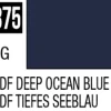 Mr Hobby Mr Colour 10ml 375 JASDF Deep Ocean Blue Semi Gloss Acrylic Paint