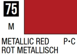 Mr Hobby Mr Colour 10ml 075 Metallic Red Acrylic Paint