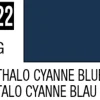 Mr Hobby Mr Colour 10ml 322 Phthalo Cyanne Blue Gloss Acrylic Paint