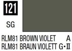 Mr Hobby Mr Colour 10ml 121 RLM81 Brown Violet Semi Gloss Acrylic Paint