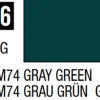 Mr Hobby Mr Colour 10ml 036 RLM74 Gray Green Semi Gloss Acrylic Paint