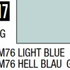 Mr Hobby Mr Colour 10ml 117 RLM76 Light Blue Semi Gloss Acrylic Paint