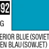 Mr Hobby Mr Colour 10ml 392 Soviet Interior Blue Semi Gloss Acrylic Paint